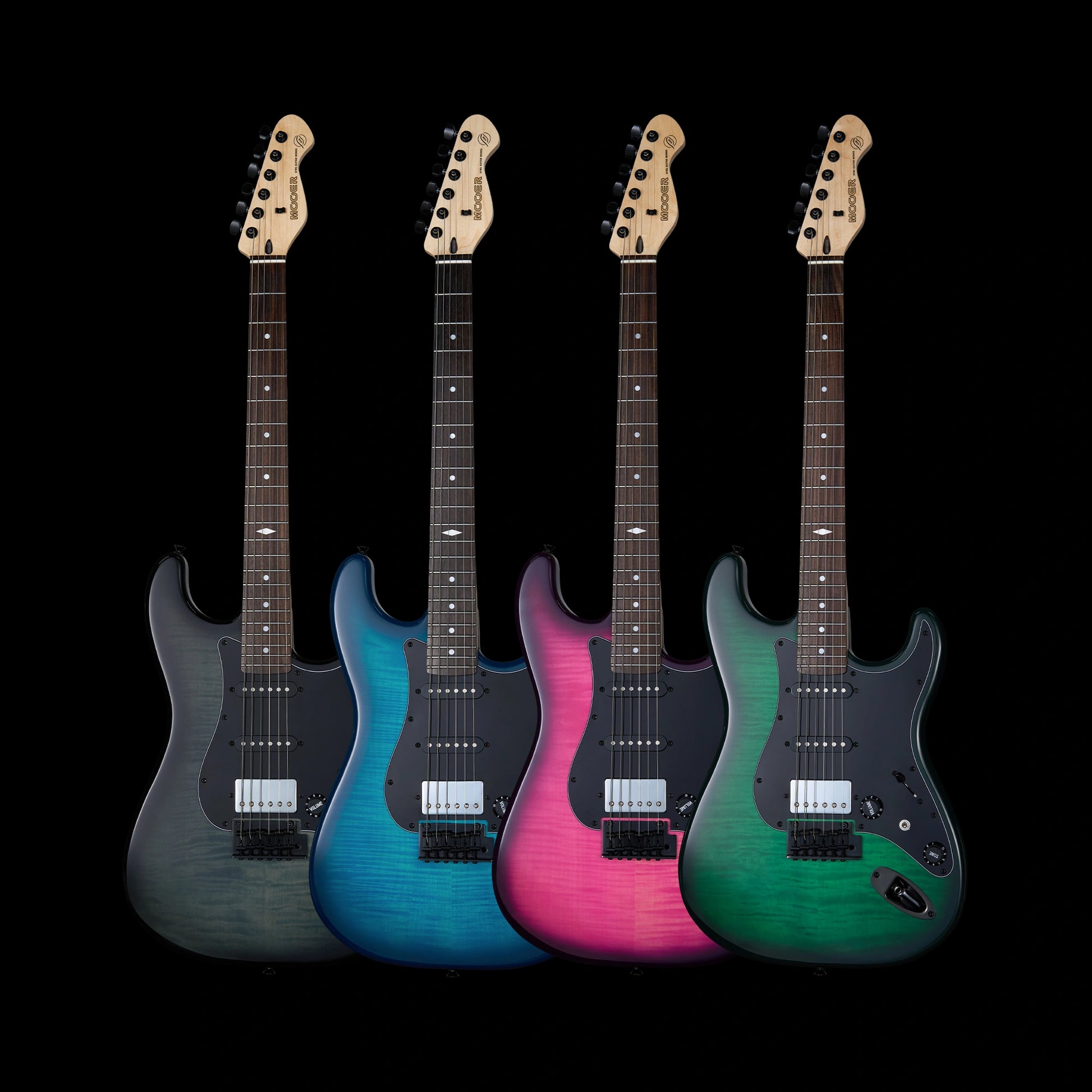 Đàn Guitar Điện Mooer MSC31 Pro HSS, Rosewood Fingerboard - Việt Music