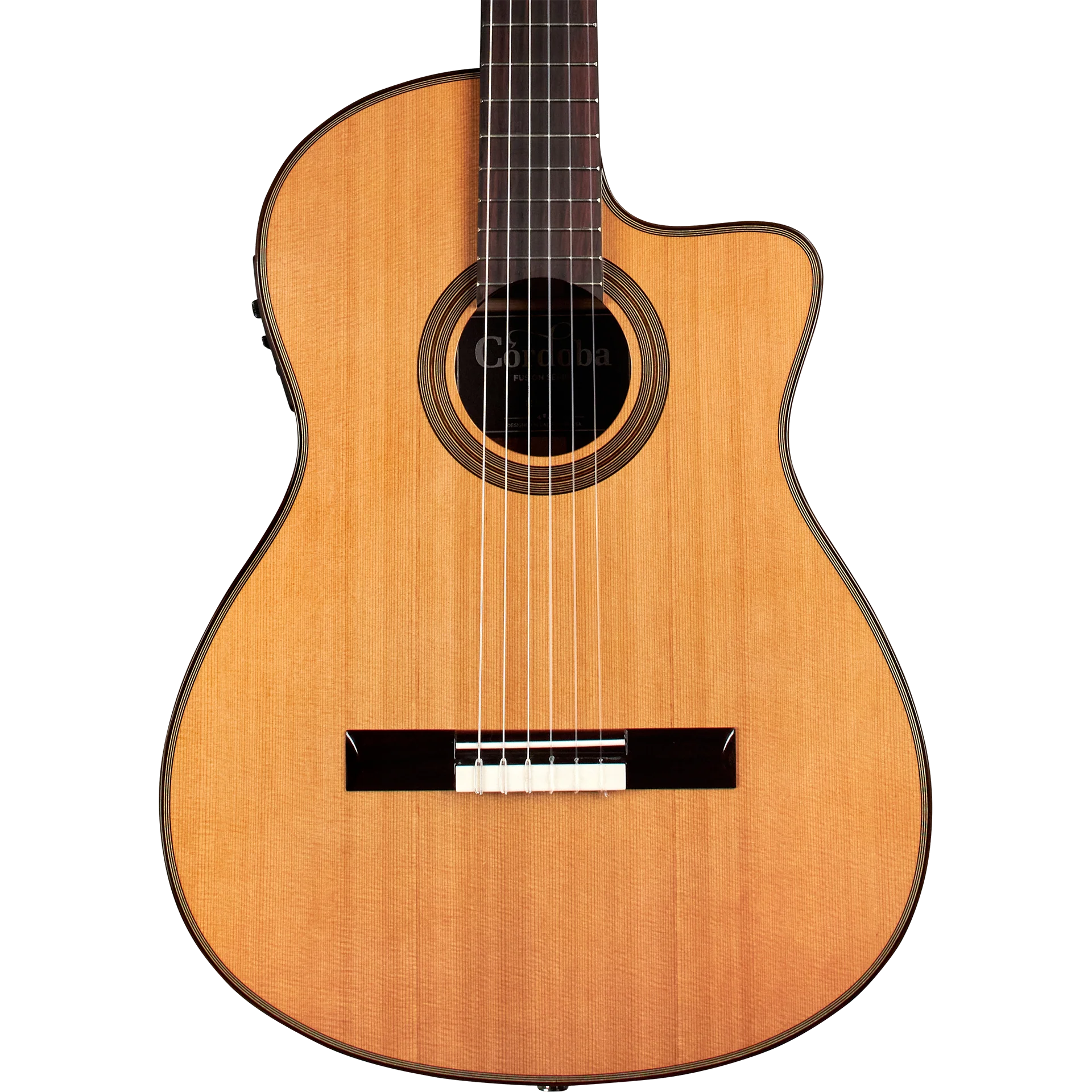 Đàn Guitar Classic Cordoba Fusion 12 Natural CD Cedar - Việt Music