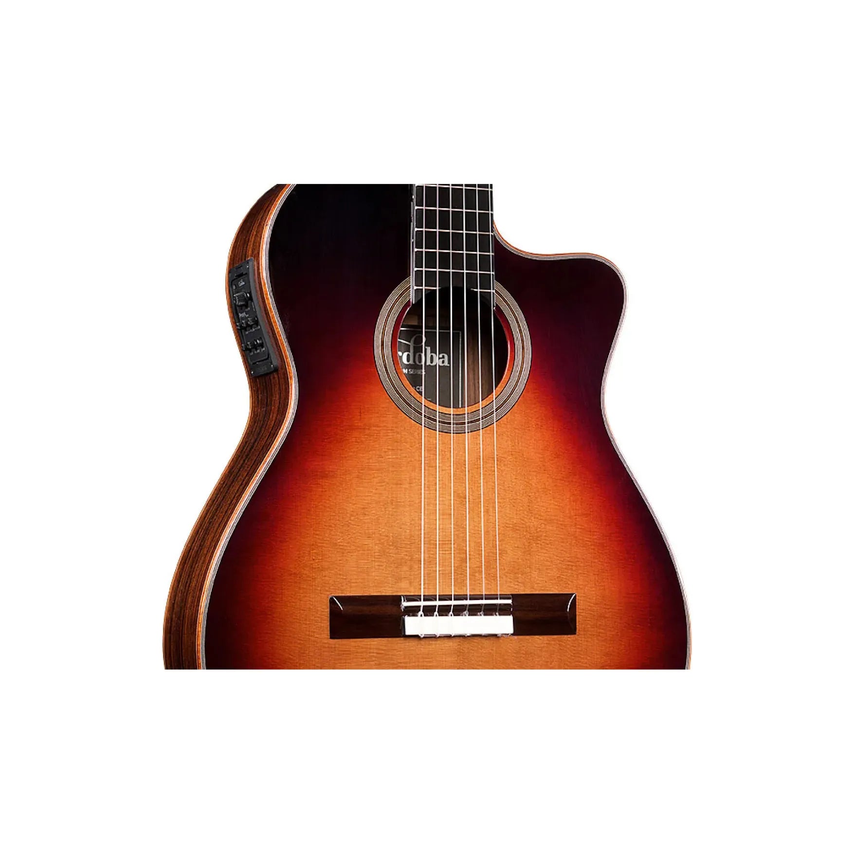 Đàn Guitar Classic Cordoba Fusion Orchestra CE Teardrop Burst - Việt Music