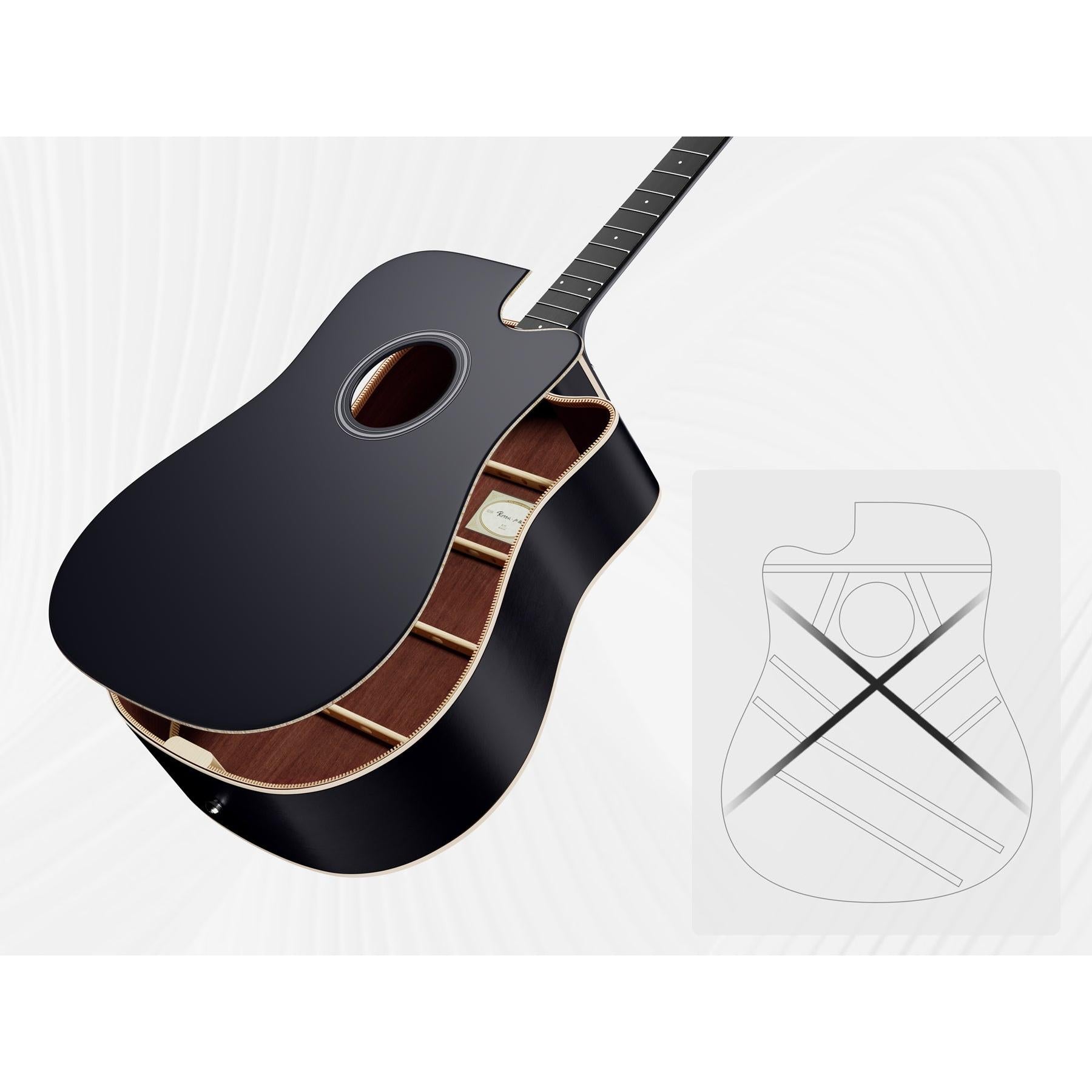 Đàn Guitar Acoustic Rosen G11D (2025) - Việt Music