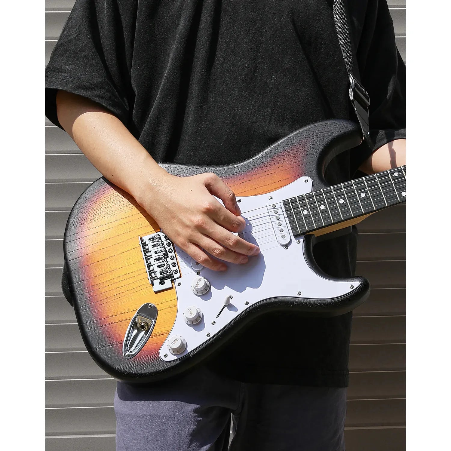 Đàn Guitar Điện Donner DST-80 SSS, HPL Fingerboard - Việt Music