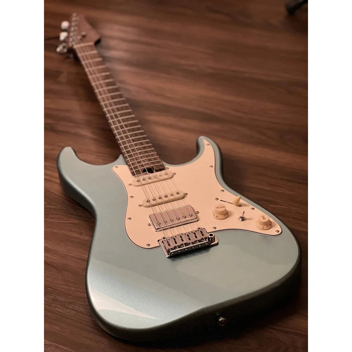 Đàn Guitar Điện Soloking MS-11 Classic MKII HSS, Rosewood Fingerboard, Ocean Turquoise Metallic - Việt Music