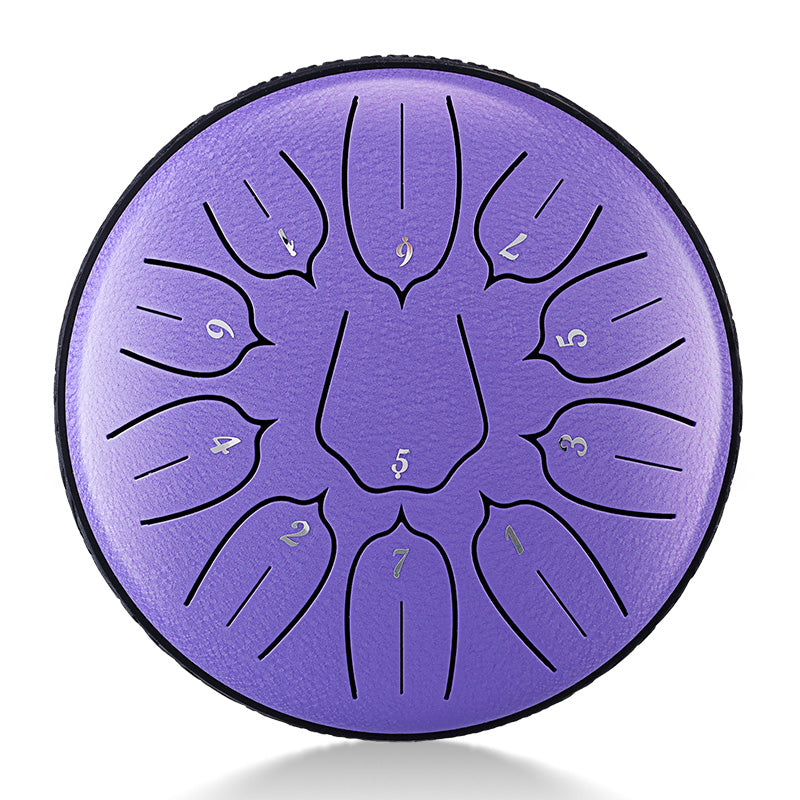 Trống Không Linh Hluru THL11-6 11 Notes 6" Carbon Steel Tongue Drum - Việt Music