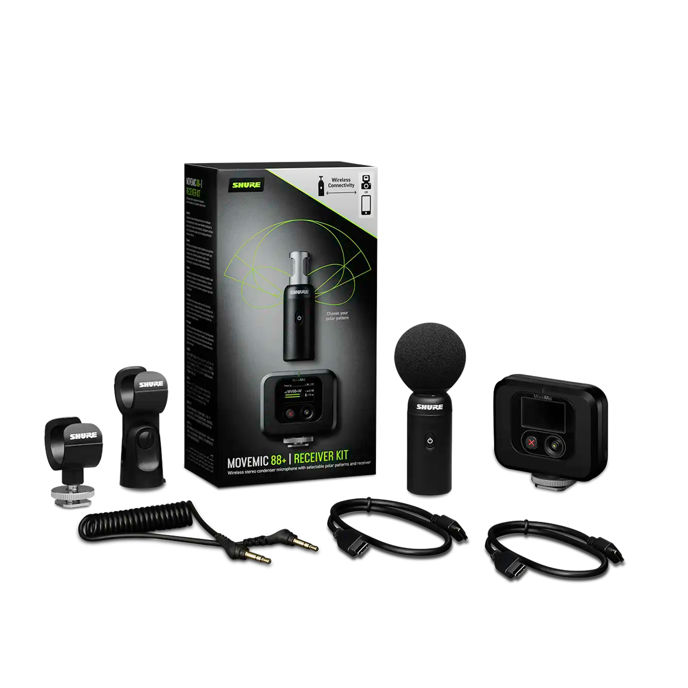 Micro Không Dây Shure MoveMic 88+ and Receiver Kit - Việt Music