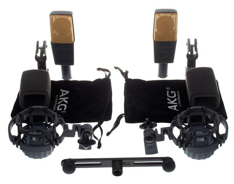 Micro AKG C414 XLII Matched Pair Stereo Set (2 Cái)