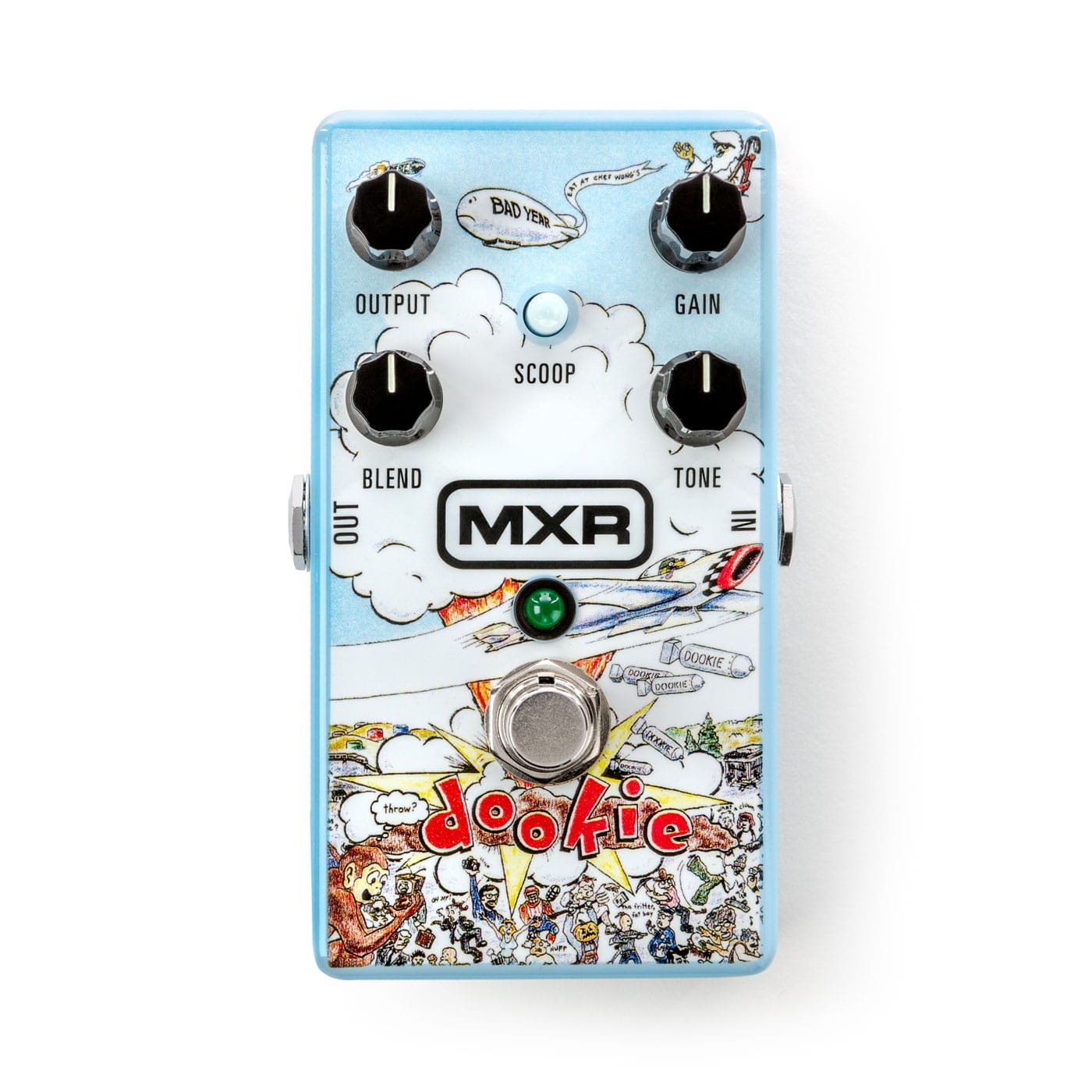 Pedal Guitar MXR DD25 Dookie Drive 25th Anniversary - Việt Music