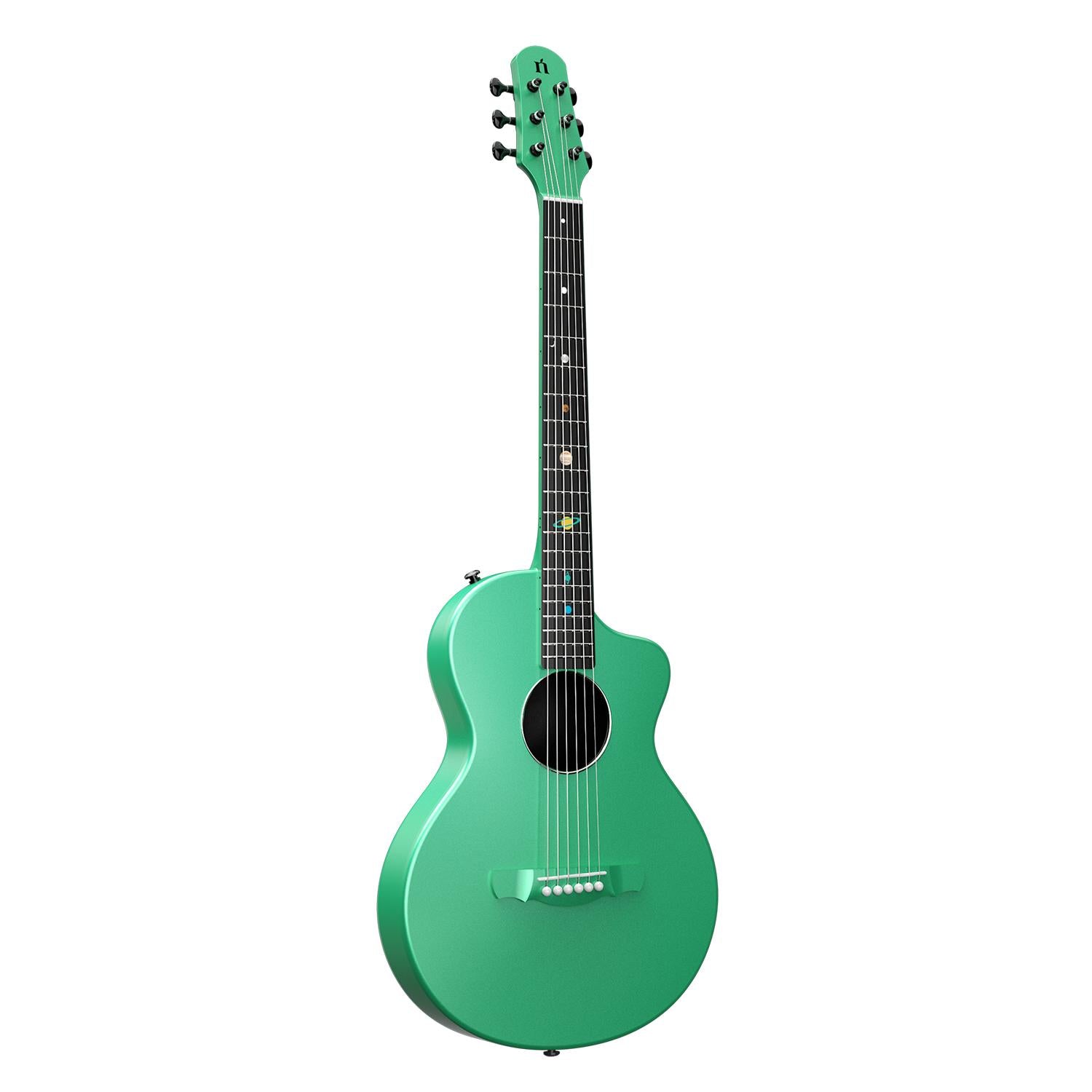 Đàn Guitar Acoustic Natasha Asteroid, Mint green - Việt Music