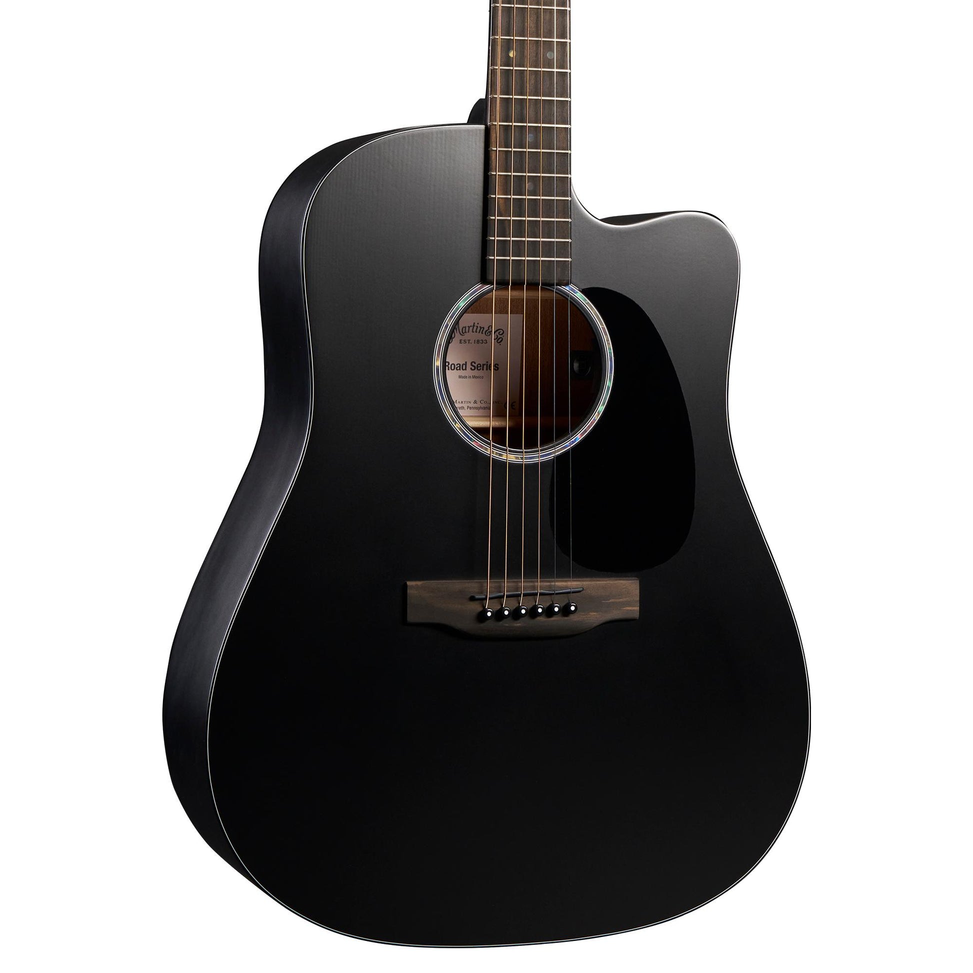 Đàn Guitar Acoustic Martin DC-10E Modern Black - Road Series - Việt Music