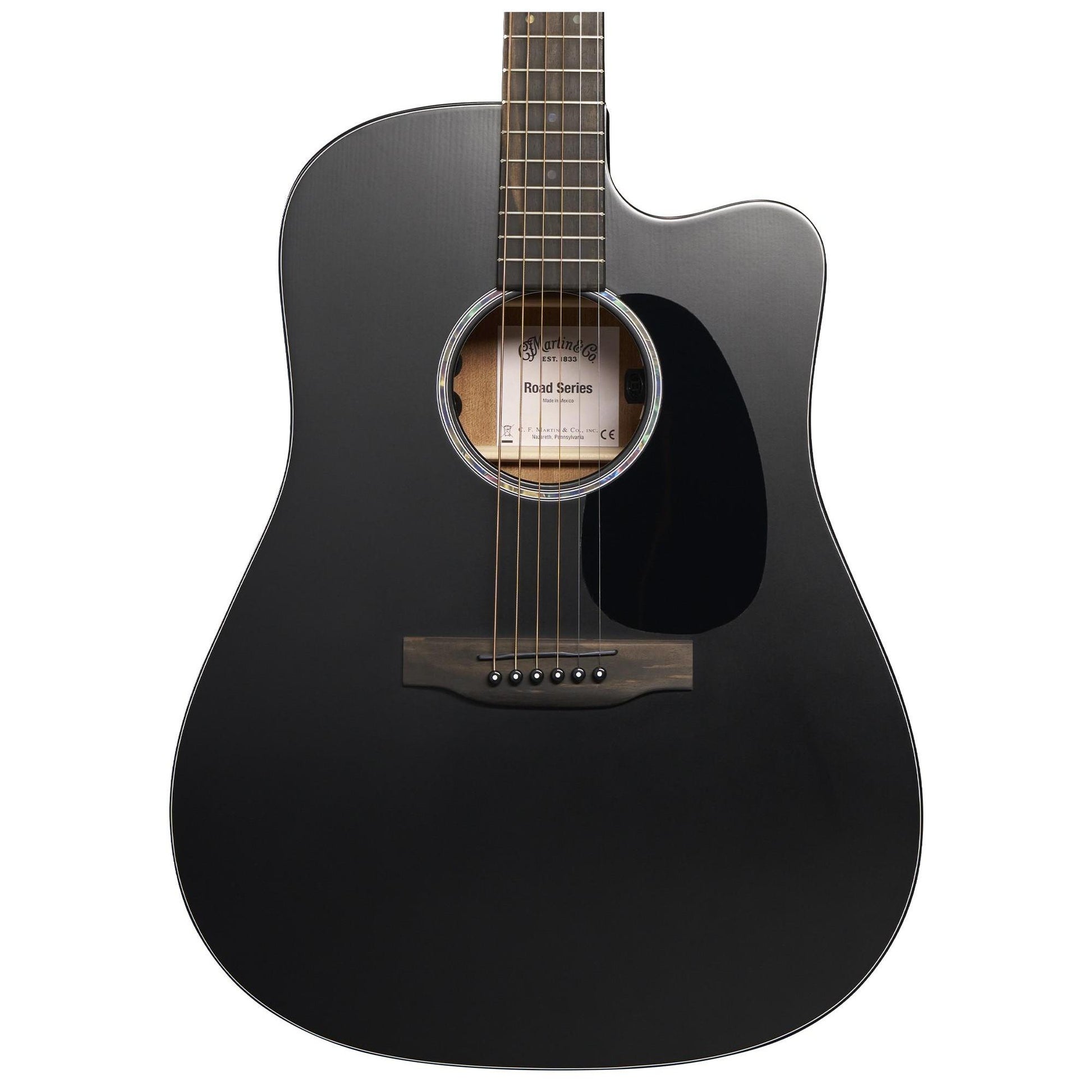 Đàn Guitar Acoustic Martin DC-10E Modern Black - Road Series - Việt Music
