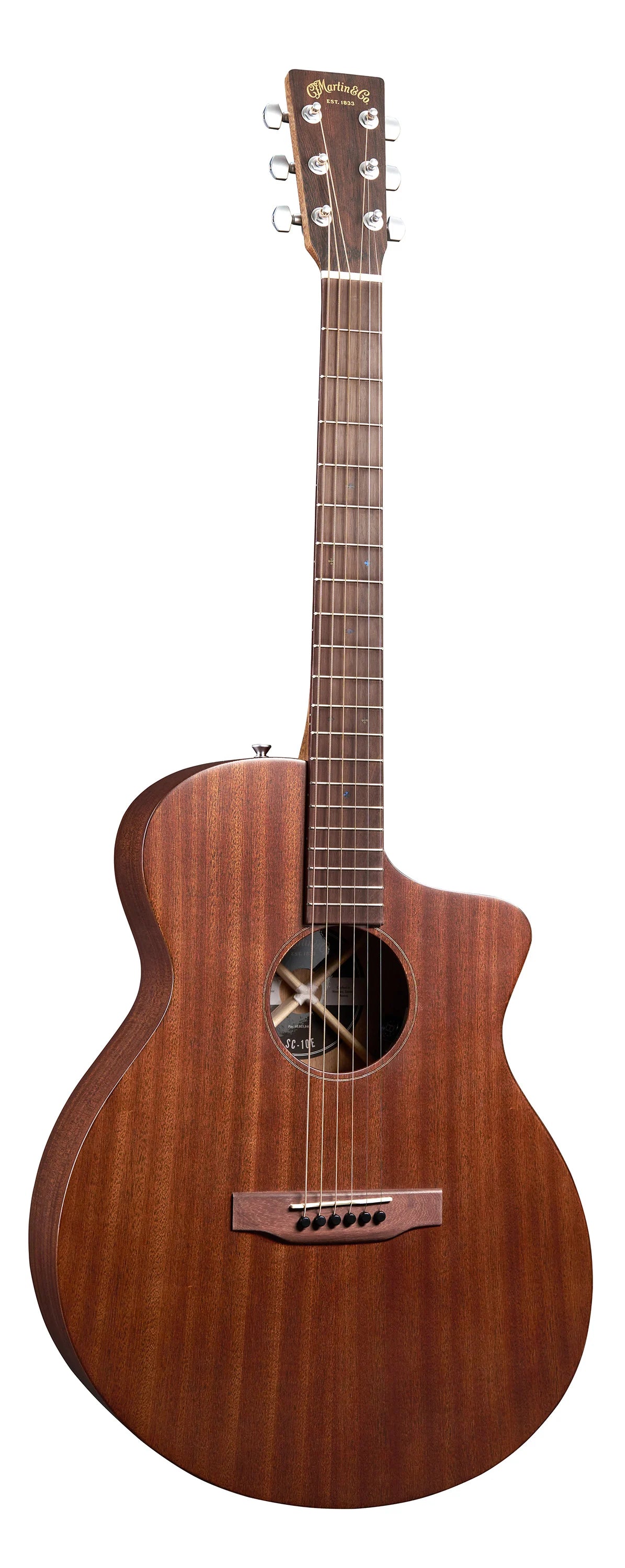 Đàn Guitar Acoustic Martin SC-10E Modern Sapele - Road Series - Việt Music