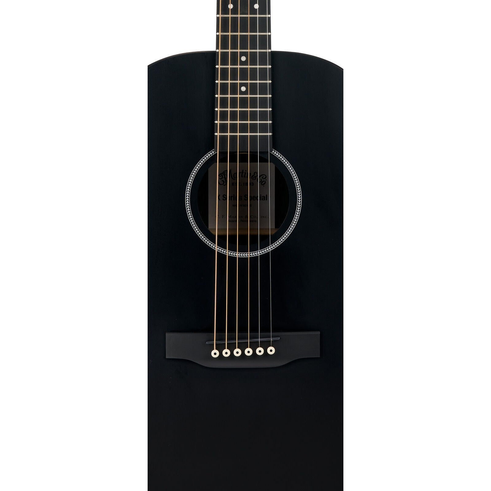 Đàn Guitar Acoustic Martin 0-X1 Black - X Series - Việt Music