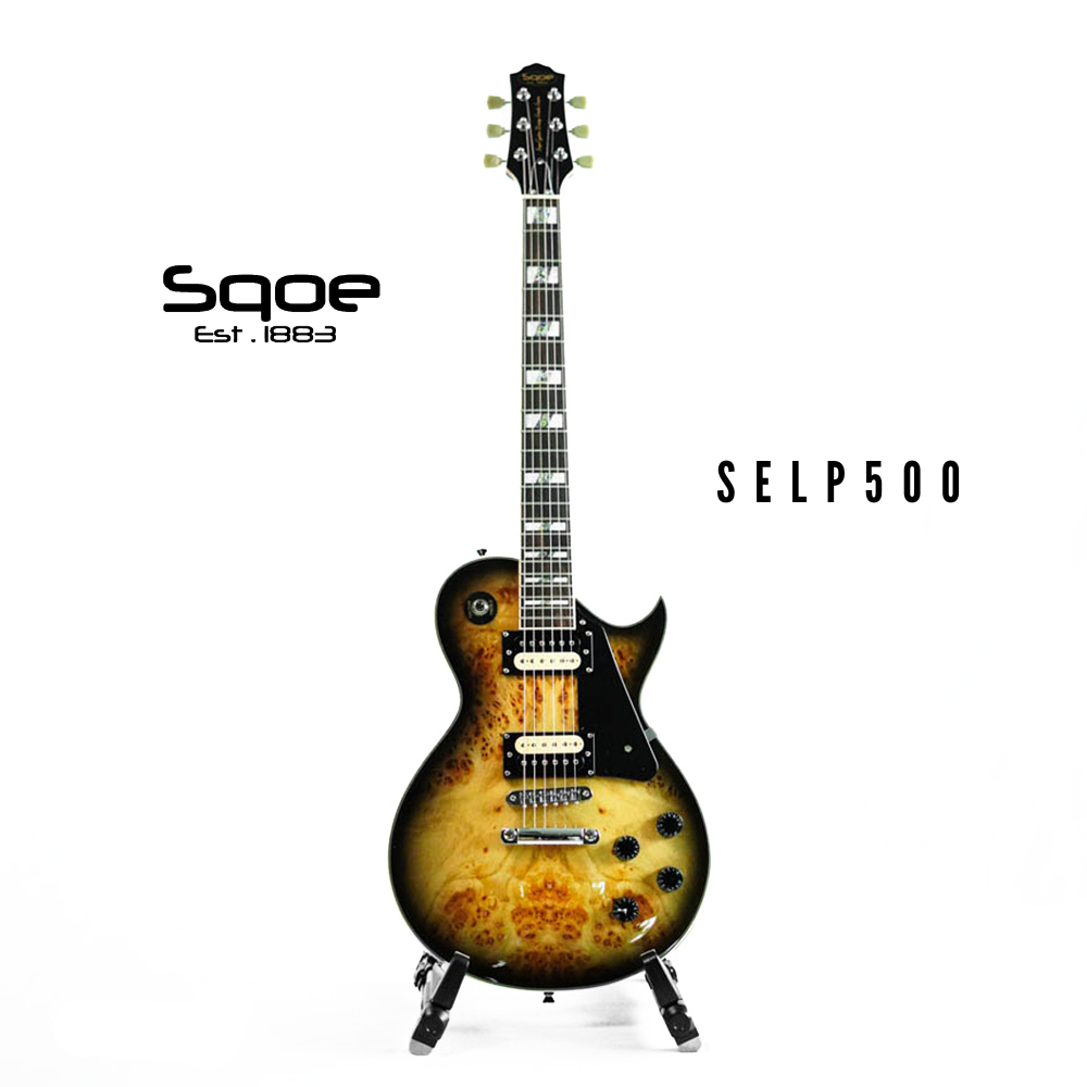 Đàn Guitar Điện Sqoe SELP500 HH, Rosewood Fingerboard - Việt Music