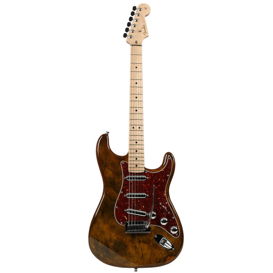 Đàn Guitar Điện Fender Custom Shop Spalted Maple Top Artisan Stratocaster SSS, Maple Fingerboard