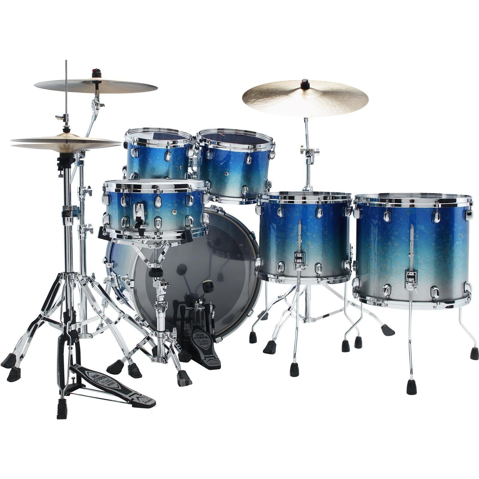 Trống Cơ Tama Starclassic Walnut/Birch WBS52RZS (22B/10T-12T/14F-16F), Lacquer Finishes - Việt Music