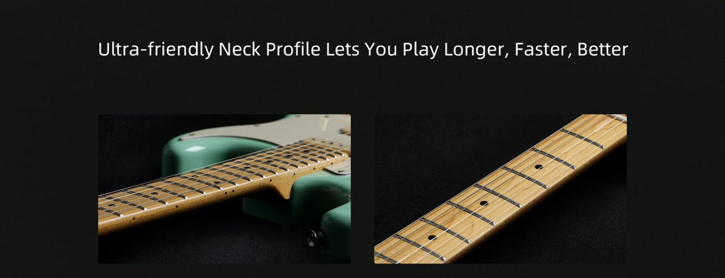 Đàn Guitar Điện Keipro Classic Series ST HSS, Maple Fingerboard, White