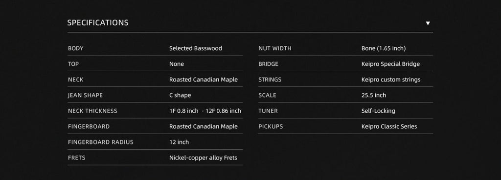 Đàn Guitar Điện Keipro Classic Series ST HSS, Maple Fingerboard, White