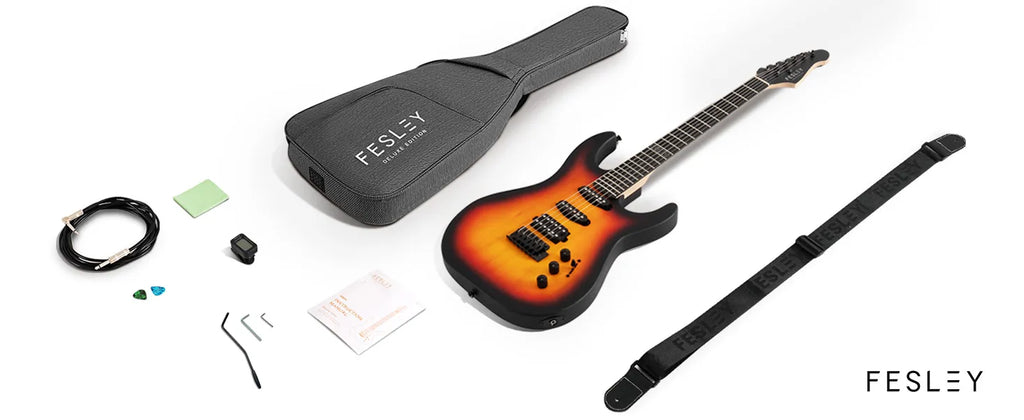 Đàn Guitar Điện Fesley FST400M HSS, Mixed Fingerboard