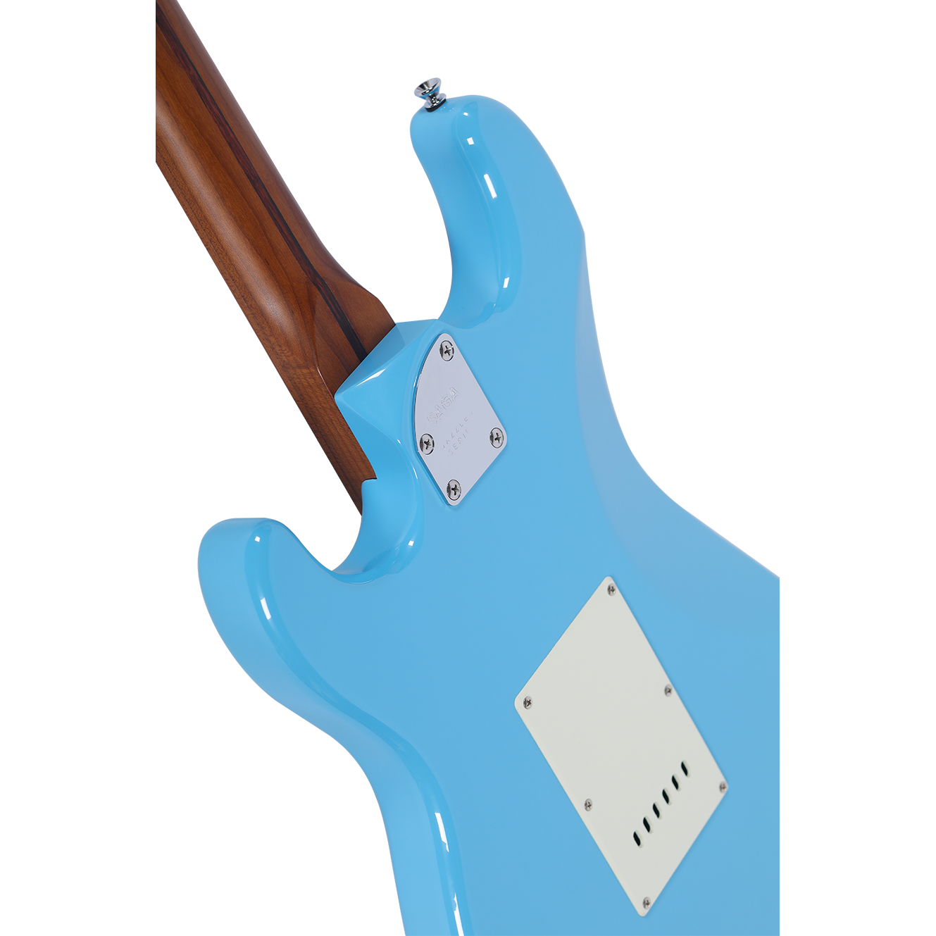 Đàn Guitar Điện Saga SMF1314 Stratocaster SSS, Maple Fingerboard, Blue - Việt Music