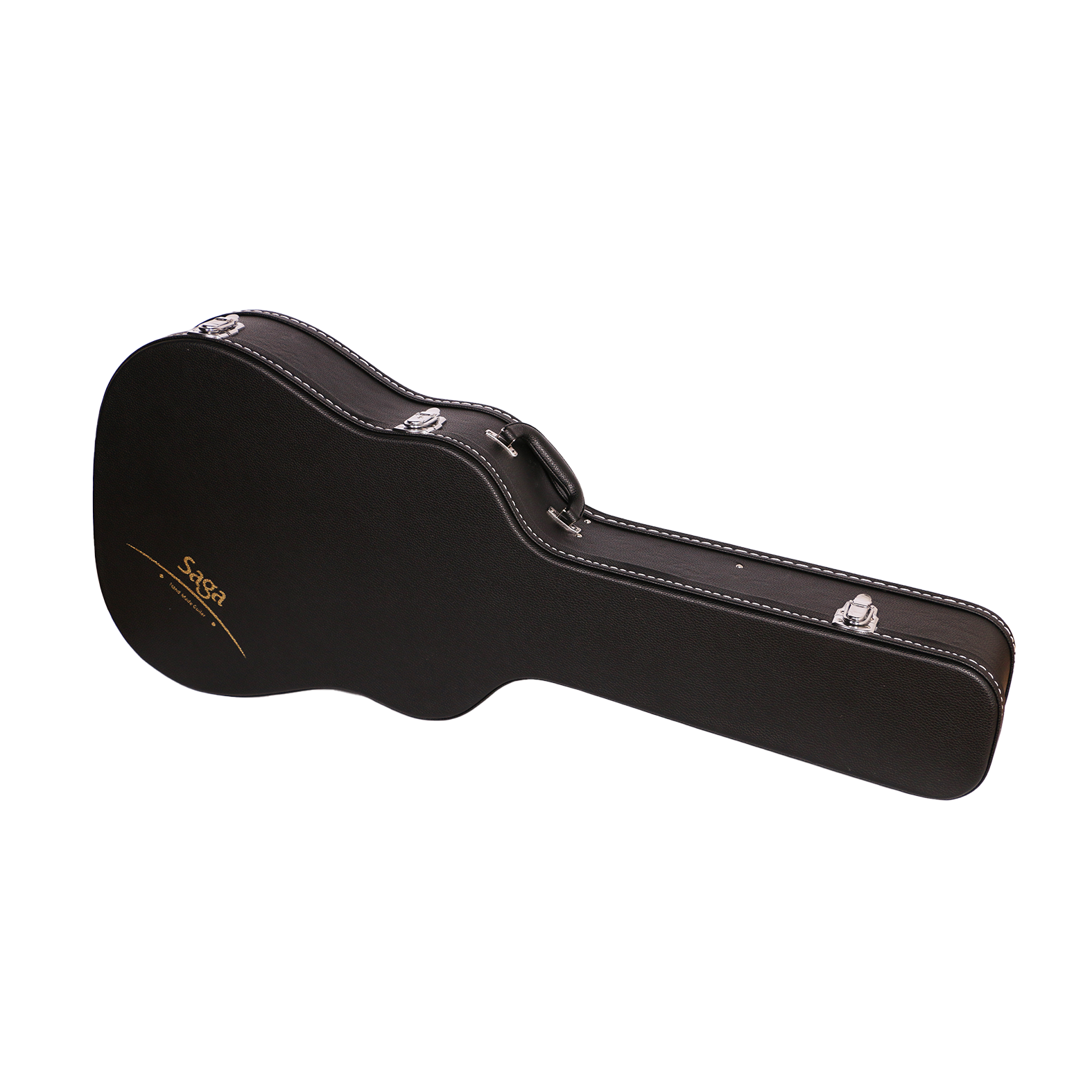 Hộp Đàn Guitar Acoustic Saga C1 - Black Case - Việt Music