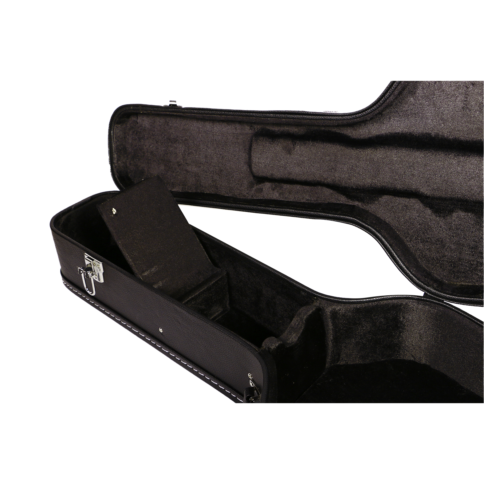 Hộp Đàn Guitar Acoustic Saga C1 - Black Case - Việt Music