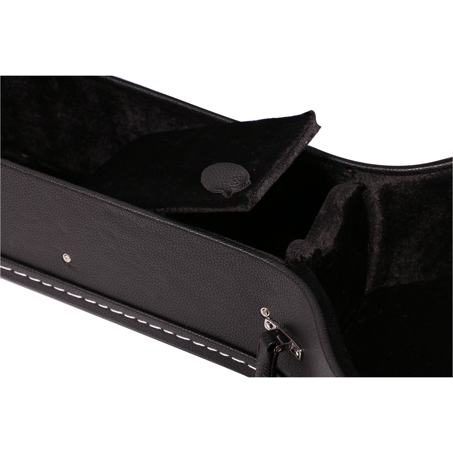 Hộp Đàn Guitar Acoustic Saga C1 - Black Case - Việt Music