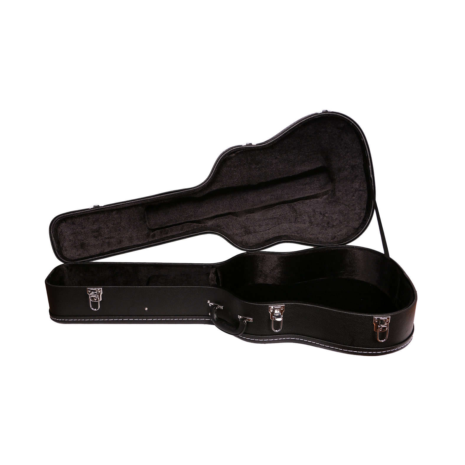 Hộp Đàn Guitar Acoustic Saga C1 - Black Case - Việt Music