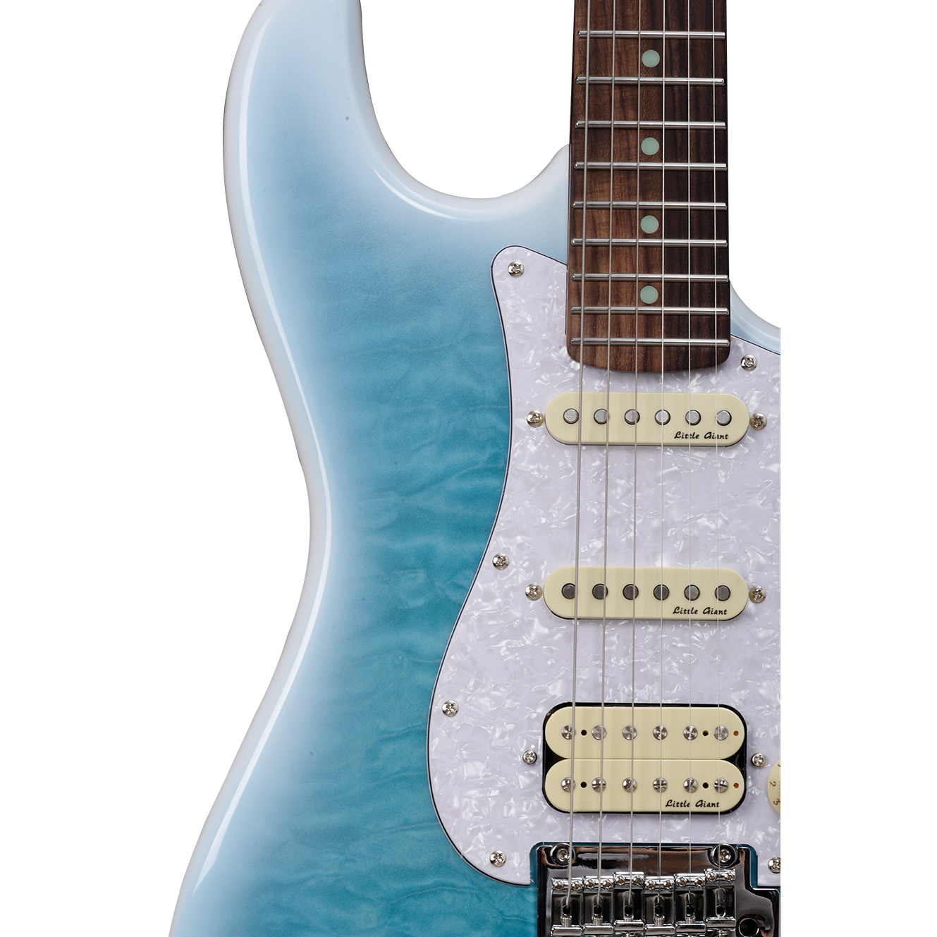 Đàn Guitar Điện Saga SMF1314H Stratocaster HSS, Rosewood Fingerboard, Cosmic Ocean - Việt Music