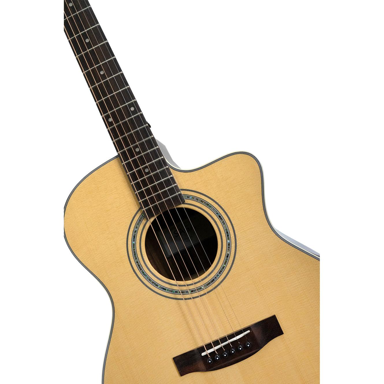 Đàn Guitar Acoustic Saga SF850GC - Việt Music