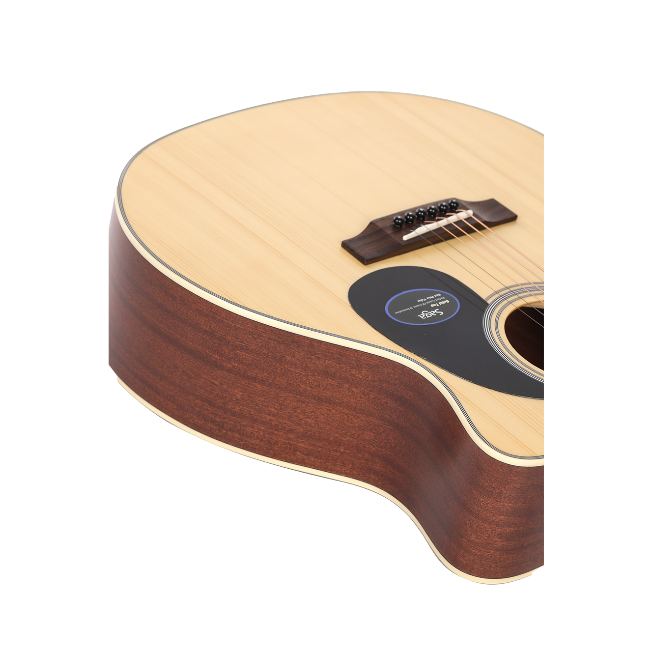 Đàn Guitar Acoustic Saga SF700GC - Việt Music