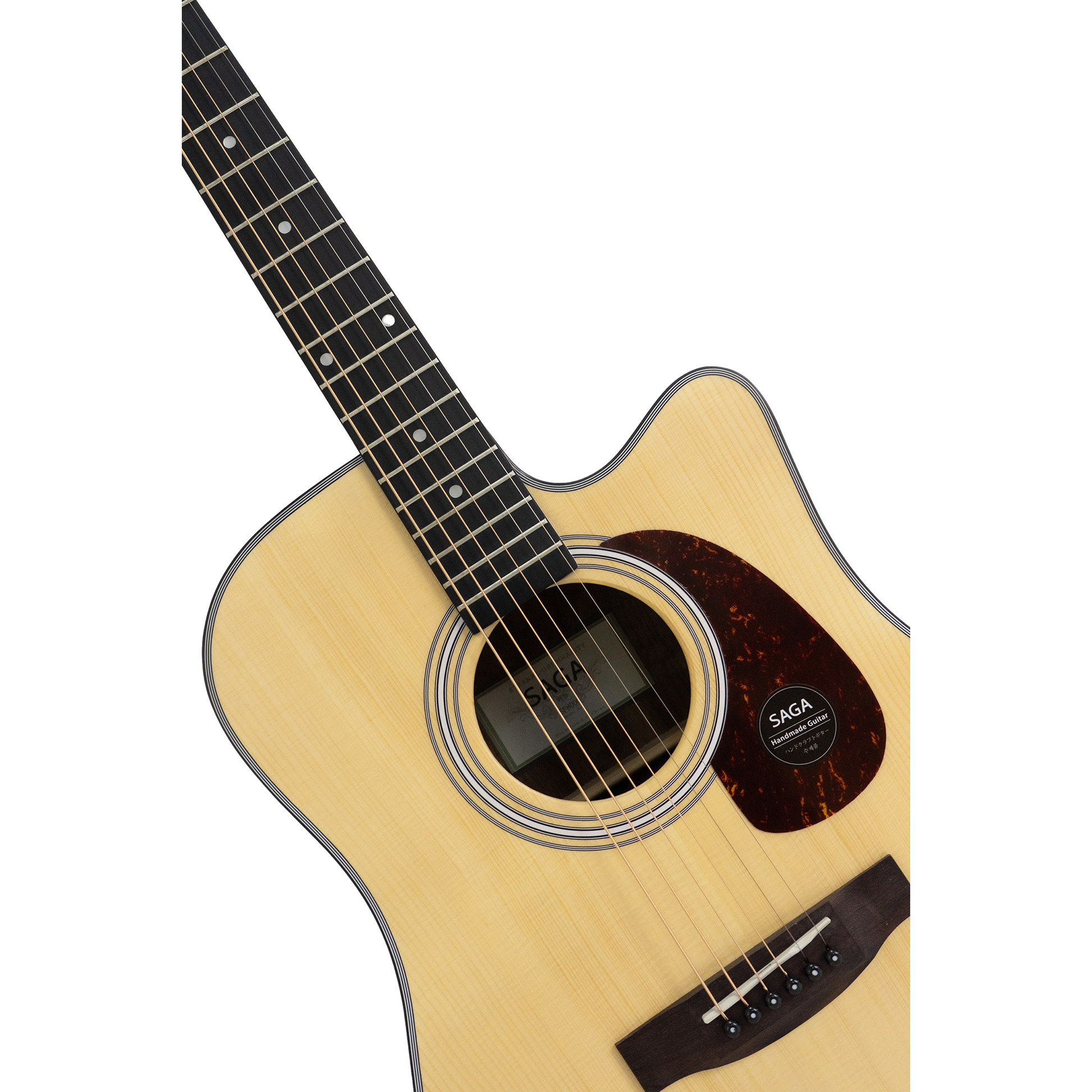 Đàn Guitar Acoustic Saga SF800CE - Việt Music