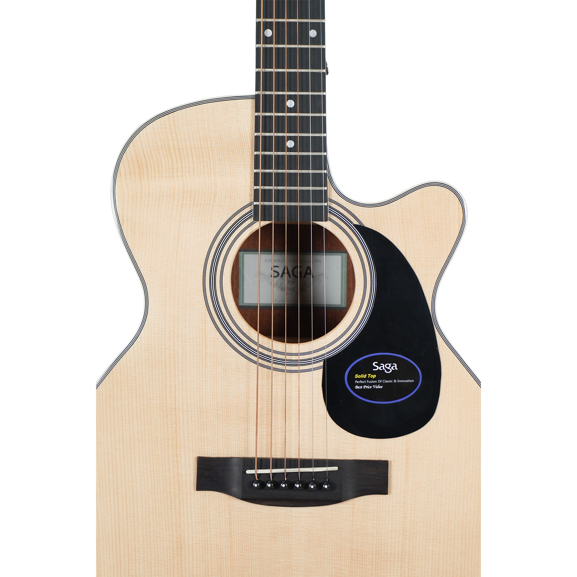Đàn Guitar Acoustic Saga SA700CE Pro - Việt Music