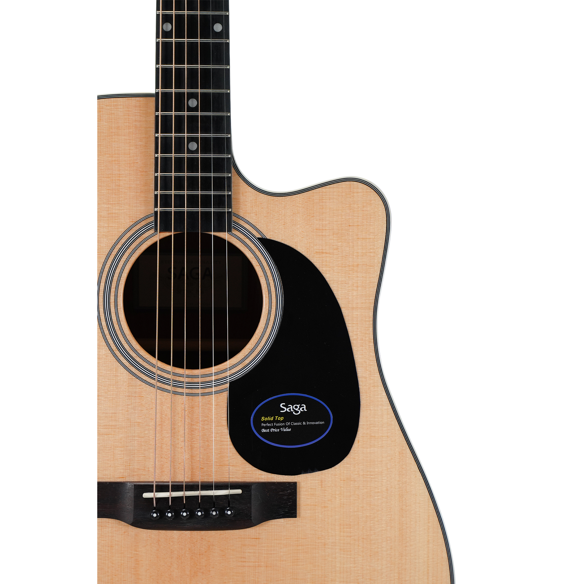 Đàn Guitar Acoustic Saga SF700C Pro - Việt Music