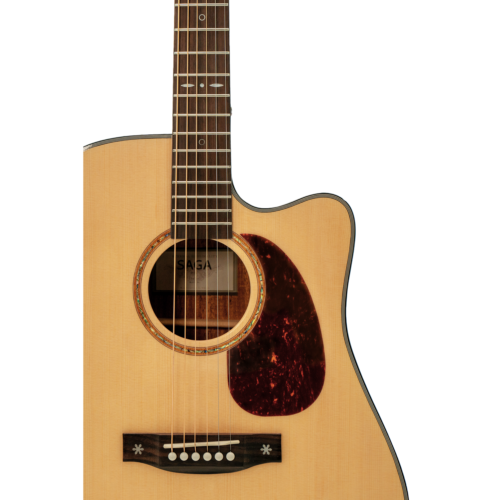 Đàn Guitar Acoustic Saga SF830CE - Việt Music