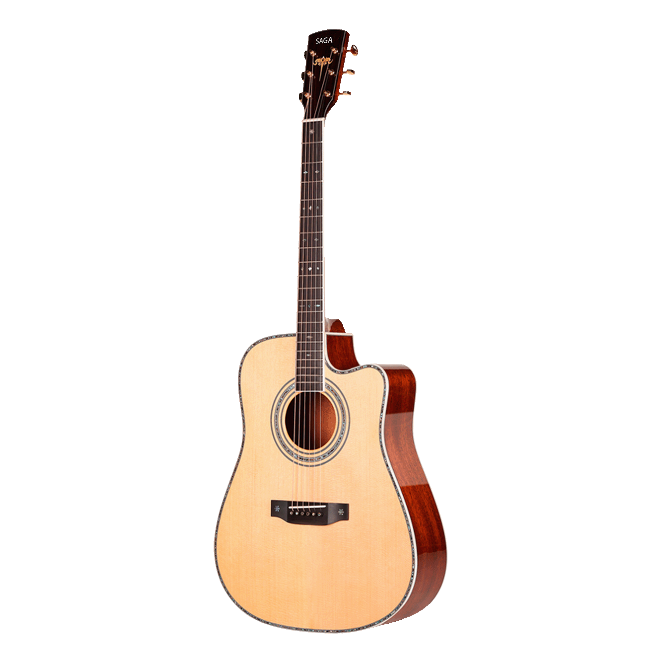 Đàn Guitar Acoustic Saga SL55CE - Việt Music