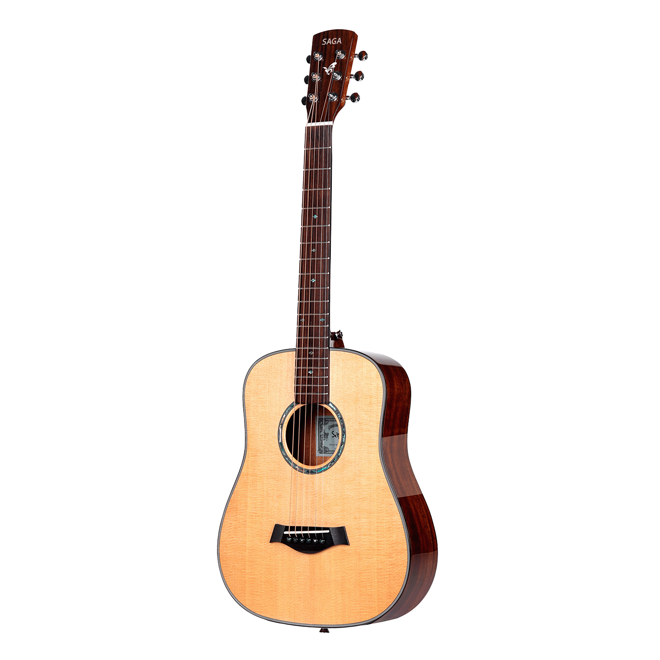 Đàn Guitar Acoustic Saga BB1 - Việt Music