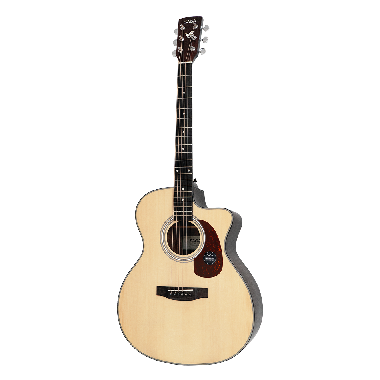 Đàn Guitar Acoustic Saga SF800GCE - Việt Music