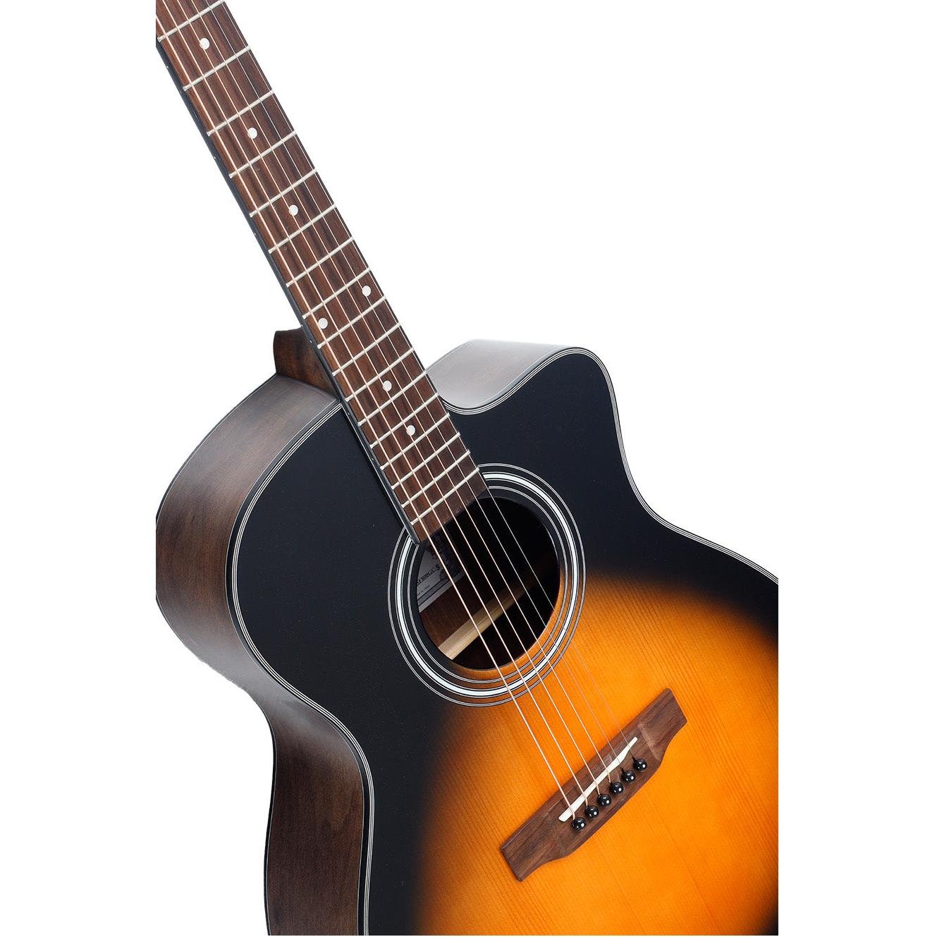 Đàn Guitar Acoustic Saga SF800GCE - Việt Music