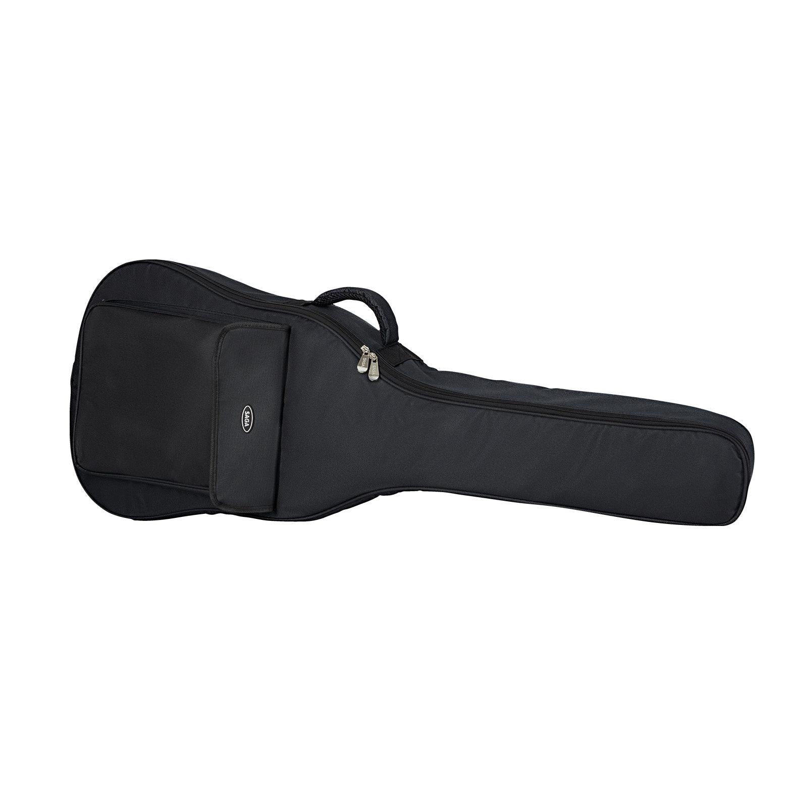 Bao Đàn Guitar Acoustic Saga B-S2 - Black Thin Bag - Việt Music