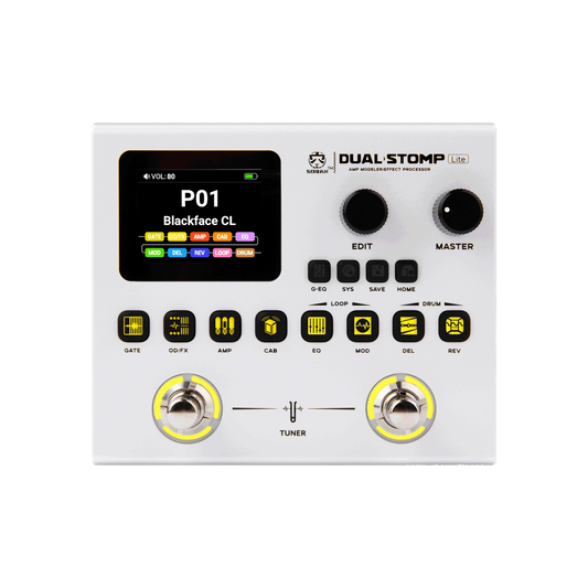 Pedal Guitar Soran JME-02 Dual Stomp Lite - Việt Music