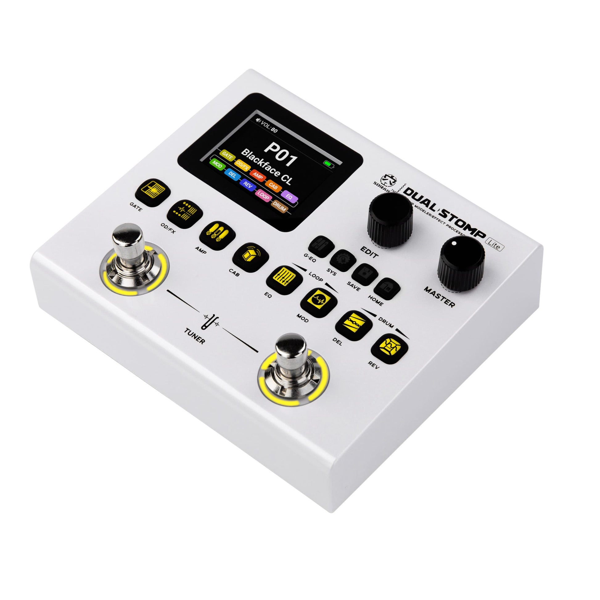Pedal Guitar Soran JME-02 Dual Stomp Lite - Việt Music