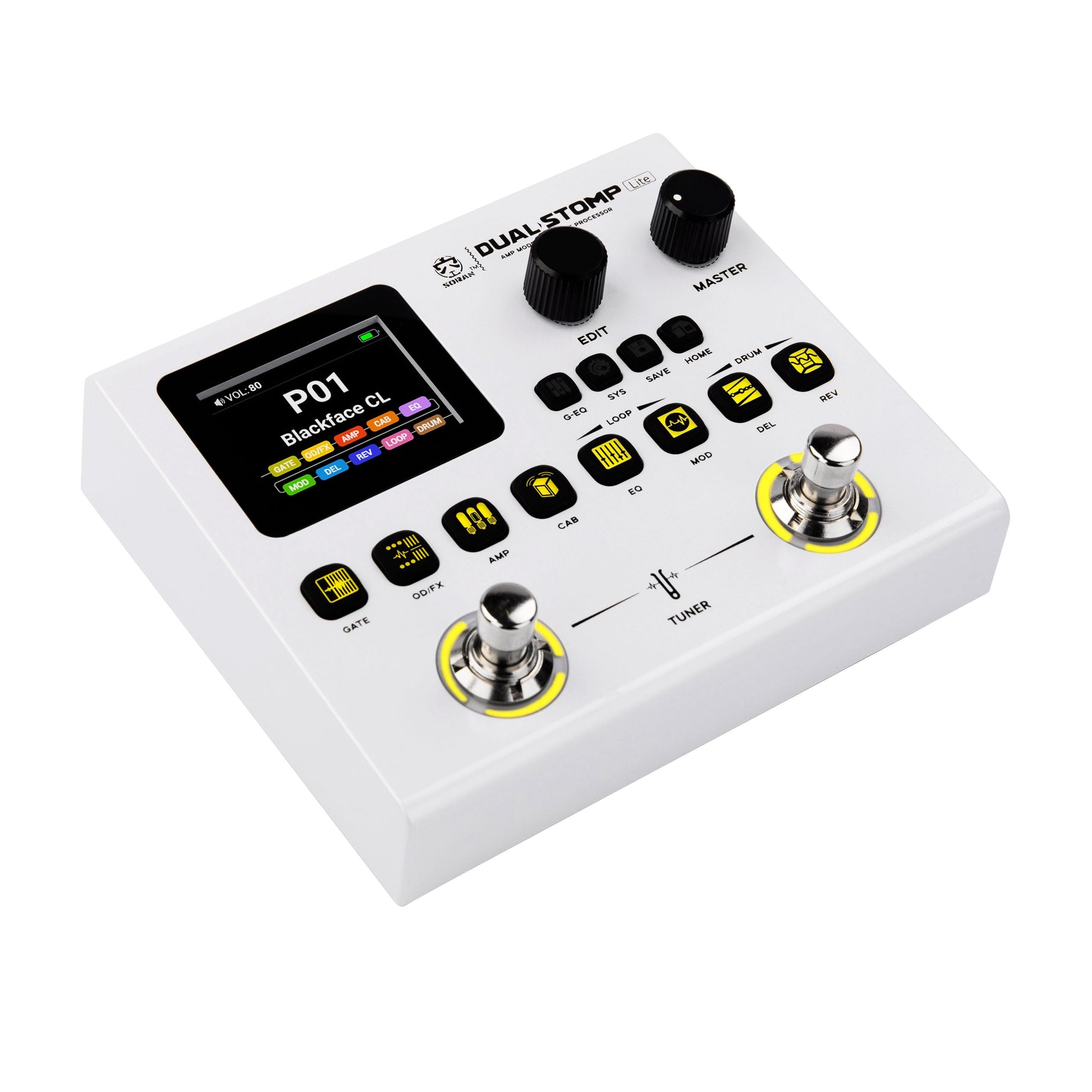 Pedal Guitar Soran JME-02 Dual Stomp Lite - Việt Music