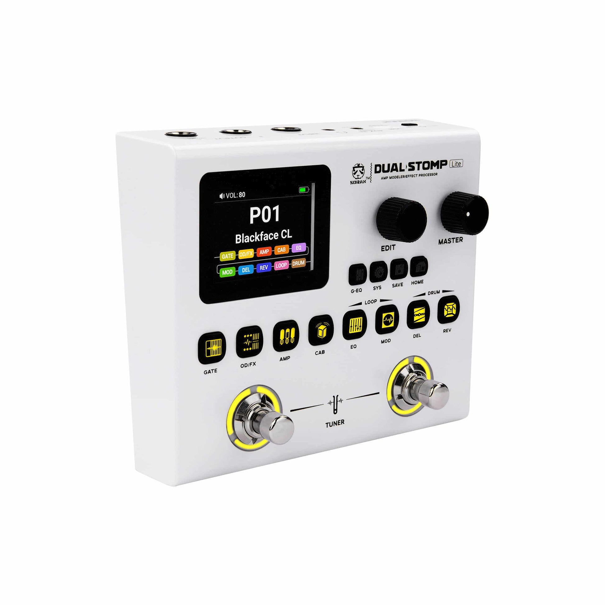 Pedal Guitar Soran JME-02 Dual Stomp Lite - Việt Music