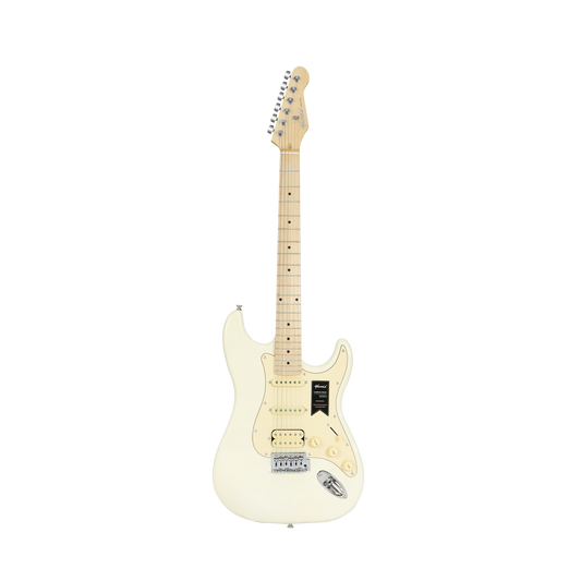 Đàn Guitar Điện Mantic MST100 HSS, Maple Fingerboard, White - Việt Music
