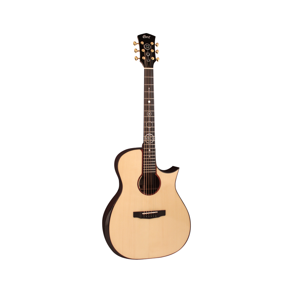 Đàn Guitar Acoustic Cort GA-LE PF, Natural Glossy