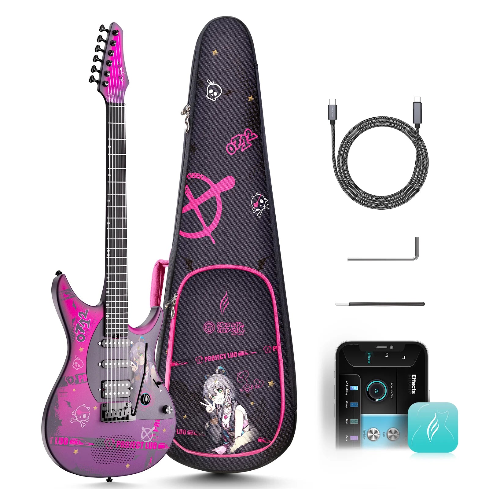 Đàn Guitar Điện Enya Inspire, Luo Tianyi - Việt Music