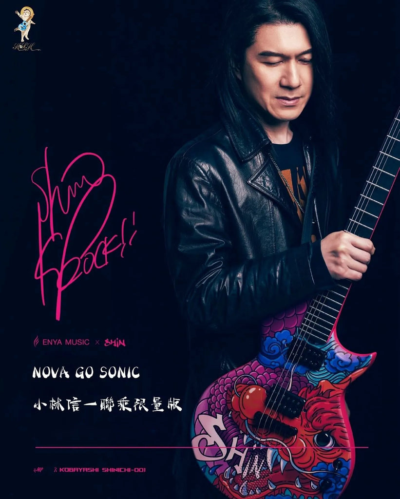 Đàn Guitar Điện Enya Nova Go Sonic - Shin x Dragon