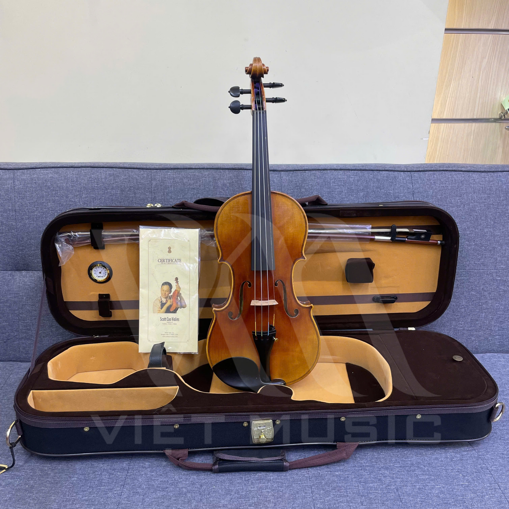 Đàn Violin Scott Cao STV750E Size 4/4 - Việt Music