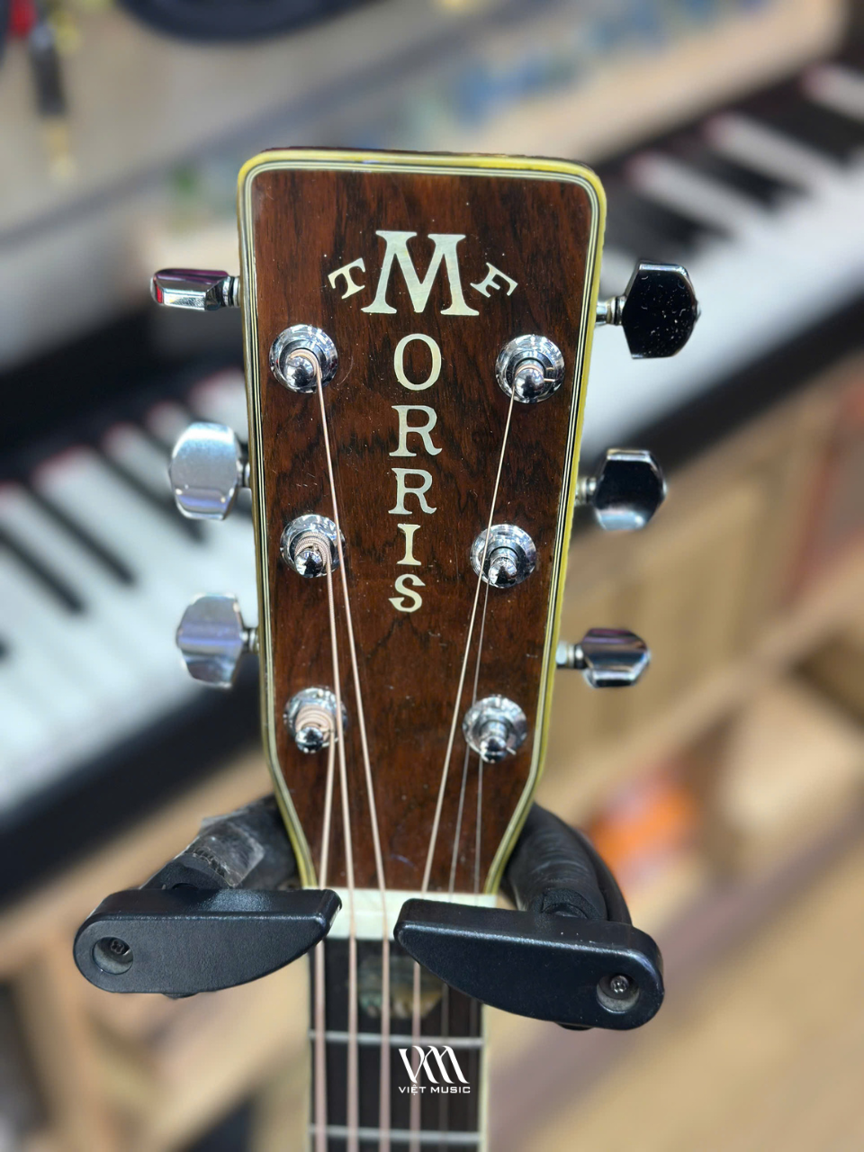 Đàn Guitar Acoustic Morris W60 - Qua Sử Dụng - Việt Music