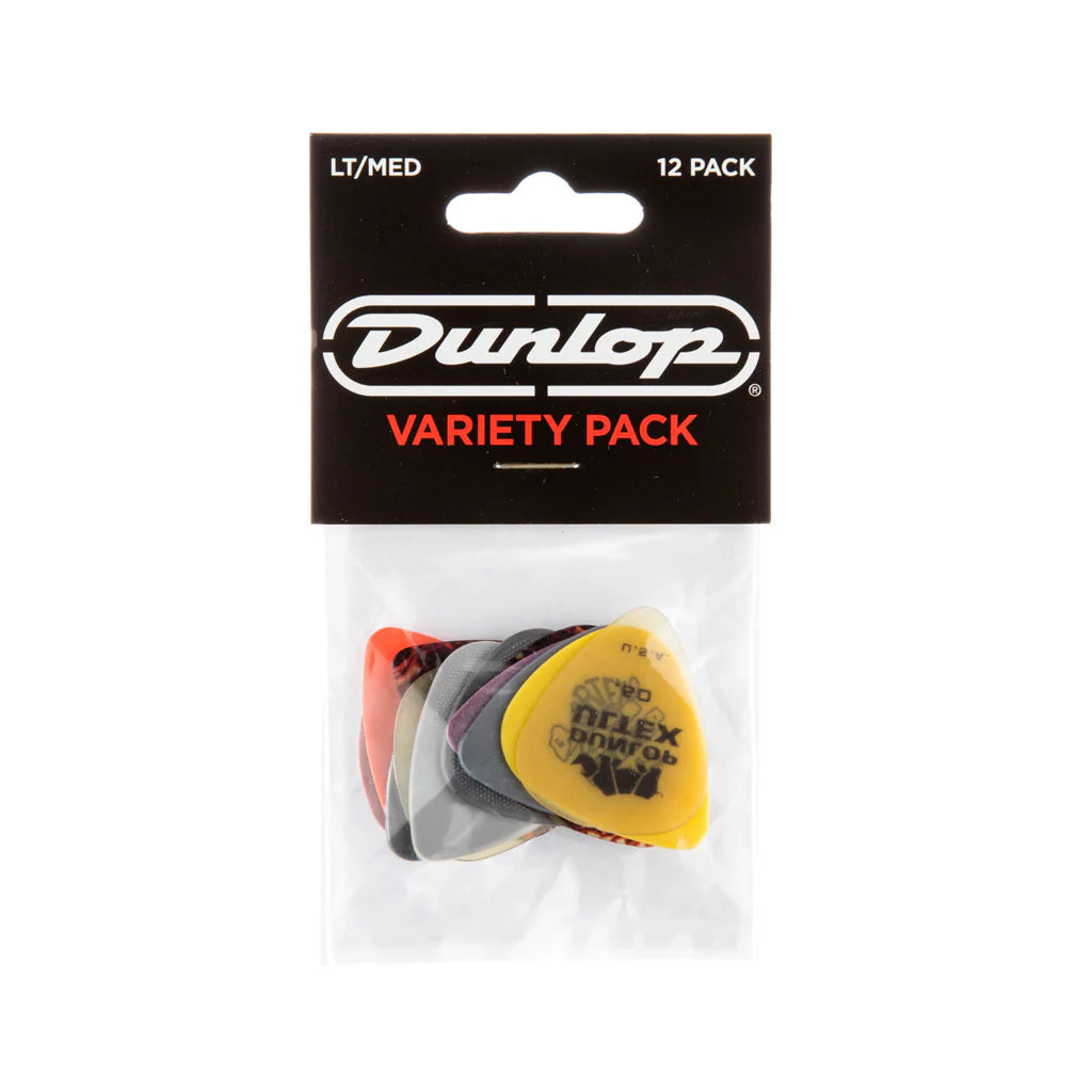 Pick Gảy Đàn Guitar Jim Dunlop PVP101 Guitar Variety, Light-Medium, 12pc - Việt Music