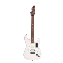 Đàn Guitar Điện Saga SMF1314H Stratocaster HSS, Maple Fingerboard, White